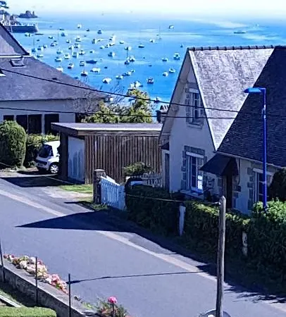 Maison Familiale Locquirec -Vue Mer - 6 Chambres - 11Personnes - Bretagne - Finistere Nord Buitenkant foto